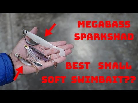 The Megabass Spark Shad! Are These The Best Small Soft