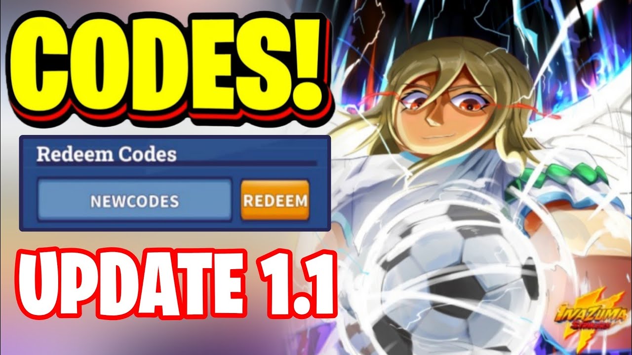 *NEW* ALL WORKING UPDATE 1.1 CODES FOR INAZUMA STRIKERS IN 2025! ROBLOX INAZUMA STRIKERS CODES