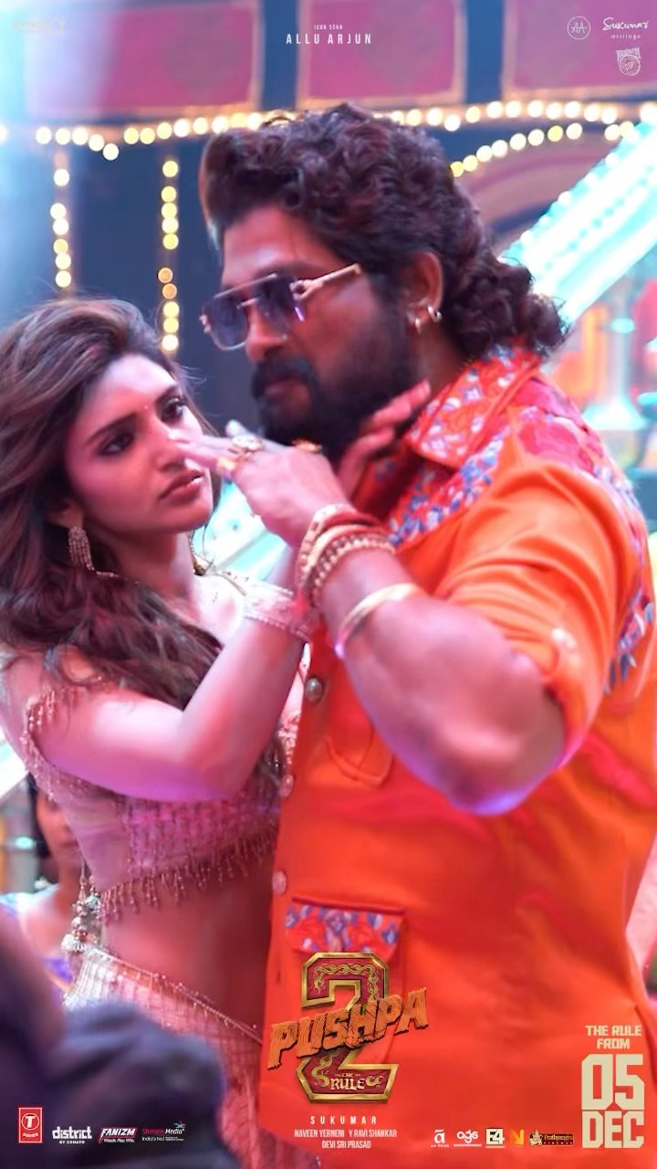 THE FEVER? OF KISSIK IS EVERYWHERE | ALLU ARJUN | SREELEELA | DSP | SUKUMAR