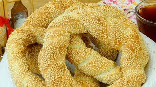 Simit- Tureckie Bułeczki Z Sezamem