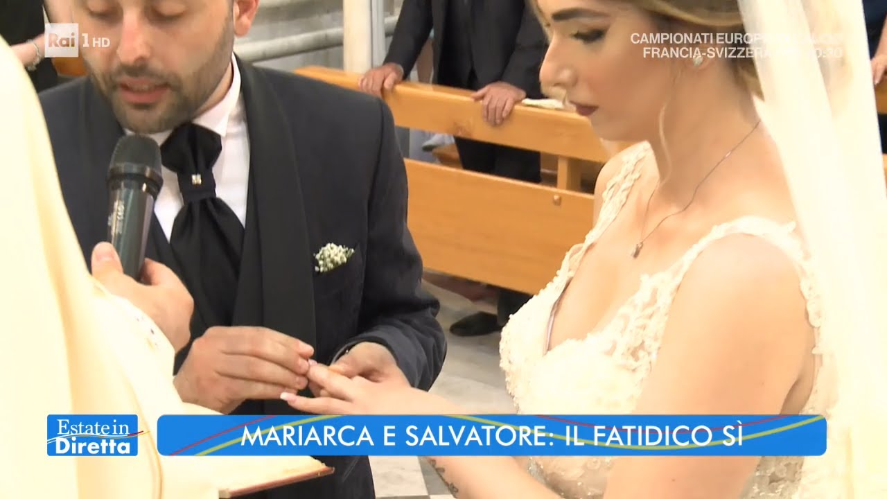 Tornano i matrimoni, oggi sposi - Estate in Diretta 28/05/2021