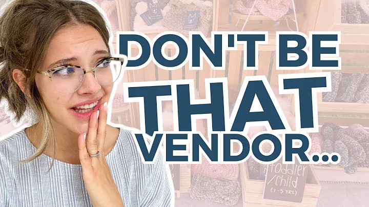 Avoid these 5 common craft show mistakes!