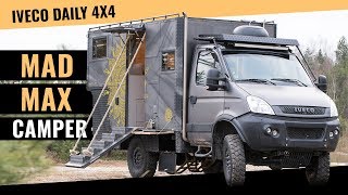 Iveco Daily 4 × 4 Motorhome in MadMax optics