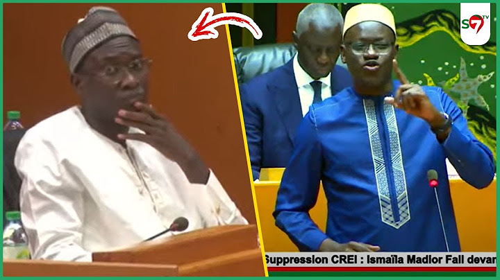 Assemblée: Abass Fall, Pastef répond à Ismaila Madior Fall "la CREI est une juridiction d@ngereuse"