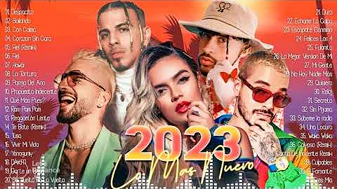 POP LATINO 2023 -  MIX TOP 2023 -  SHAKIRA, BAD BUNNY, LUIS FONSI, MALUMA, OZUNA, CAMILO, KAROL G