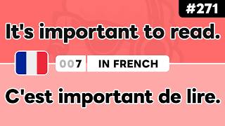 Learn ‘Its Important To ~’ In French 🇫🇷 Daily Beginner Phrases (Ep.