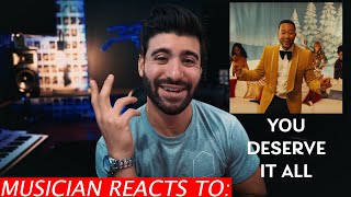 Musician Reacts To John Legend - You Deserve It All