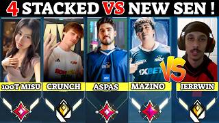 When New SEN Jerrwin &amp; Payne Stacked Against MiBR Aspas Mazino 100T Misu &amp; Twitch Crunch in Ranked