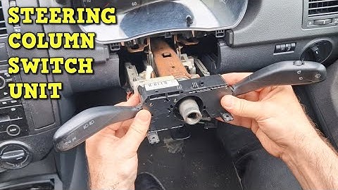 Steering Column Switch Unit - Volkswagen Polo