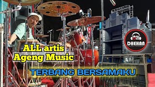 ALL artis AGENG MUSIC Live Madiun (Terbang bersamaku) ky ageng slamet