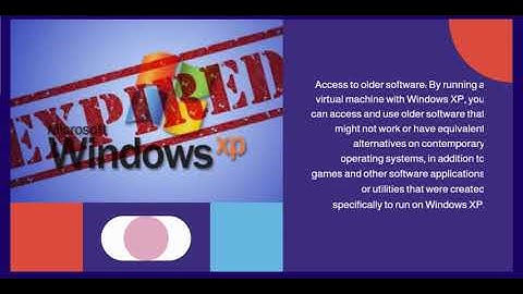 Playing vintage PC games on a virtual machine running Windows XP has various benefits:
