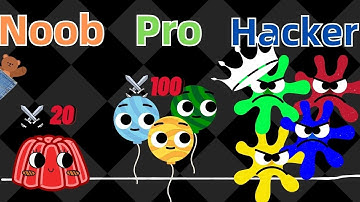 NOOB vs PRO vs HACKER - EvoPop | @PocketBear470