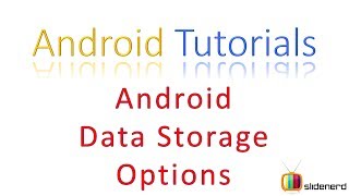 148 Android Data Storage Options |