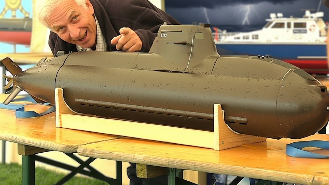 This Giant RC Submarine Looks Too Real to Be Remote Controlled!