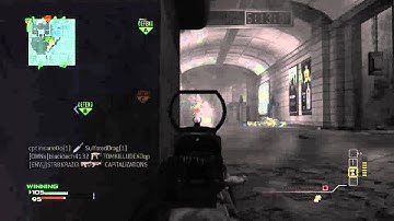 MW3 no ammo jumping knife kill