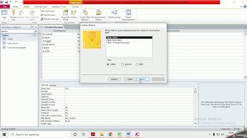 GAMPANG BANGET!! MEMBUAT TABEL DATABASE LAPORAN KEUANGAN DI MICROSOFT ACCES 2010 PART 1-4/15