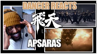 PROFESSIONAL DANCER REACTS | LAY '飞天 (Flying Apsaras)' Dance Practice + (Flying Apsaras)' Visualizer