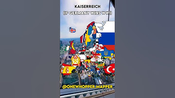 Kaiserreich (if Germany and CP wins in WWI) #europe #mapping #shortvideo #shorts #short #kaiserreich
