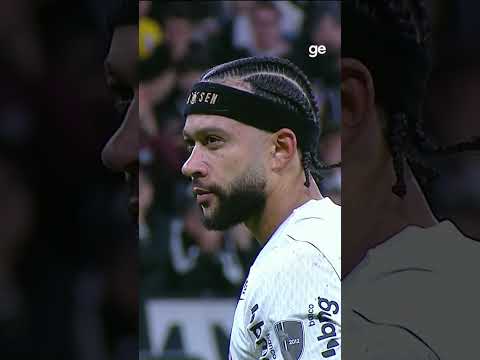 O QUE FOI ISSO MEMPHIS??? ISOLOU A BOLA NA COBRANÇA DE PÊNALTI!! | #shorts | ge.globo
