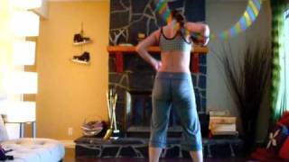 the elbow attack! hoop trick