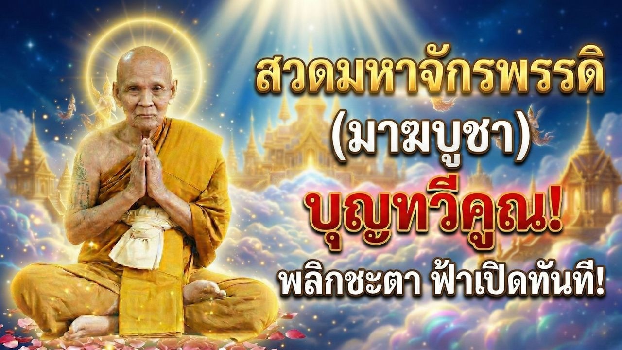 ความลับวันพระใหญ่! สวด มหาจักรพรรดิ อย่างไรให้ได้บุญทวีคูณ พลิกชะตาฟ้าเปิดทันที #หลวงปู่ดู่ #วันพระ
