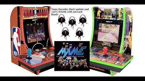 Mame image is ready for you for Arcade1up countercade 2 players cabs Team Encoder hack for Batocera.