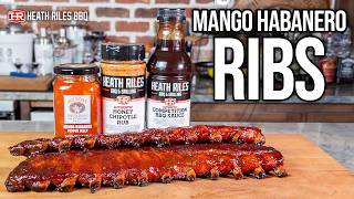Sweet Heat Mango Habanero Baby Back Ribs | Heath Riles BBQ