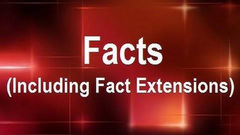 MicroStrategy - Facts - Online Training Video by MicroRooster