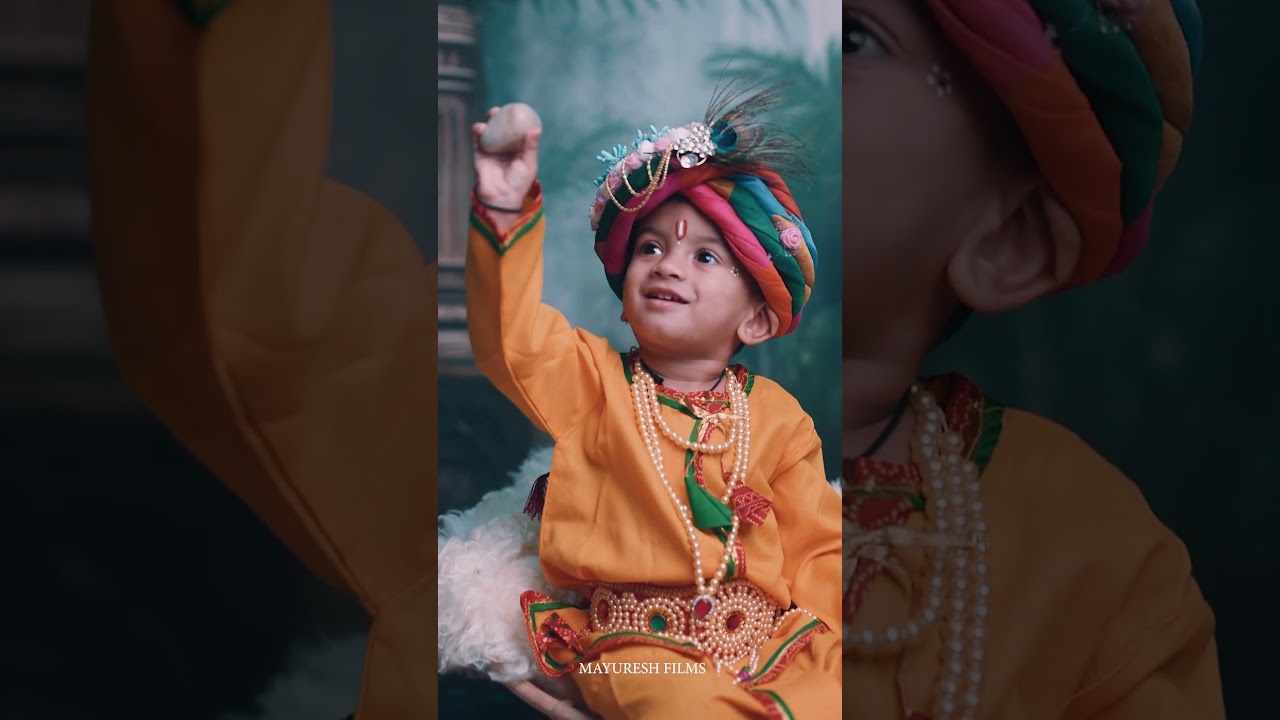 Dahi handi baby short reel