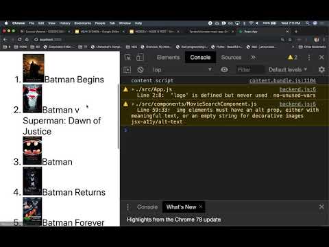 React Movie Database