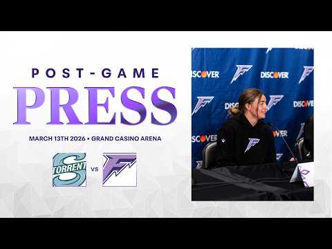Mar. 13, 2026 - SEA at MIN - Minnesota Frost Post Game Press Conference