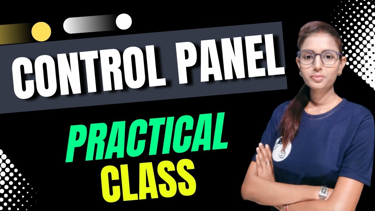 Control Panel || Practical class || SSC/Bank/Railway - YouTube