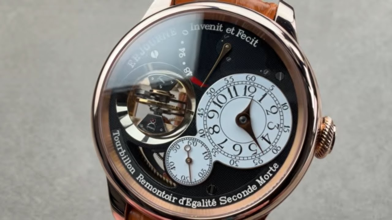 F.P. Journe Tourbillon Souverain Boutique Edition TV F.P. Journe Watch Review