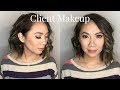 CLIENT MAKEUP | BEATBYBI VLOG 1