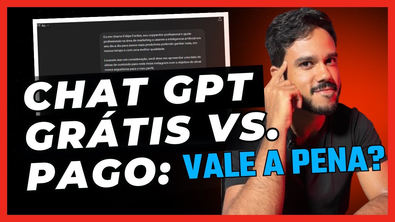 Chat GPT plus vale a pena? Comparação prática da versão grátis e paga ...