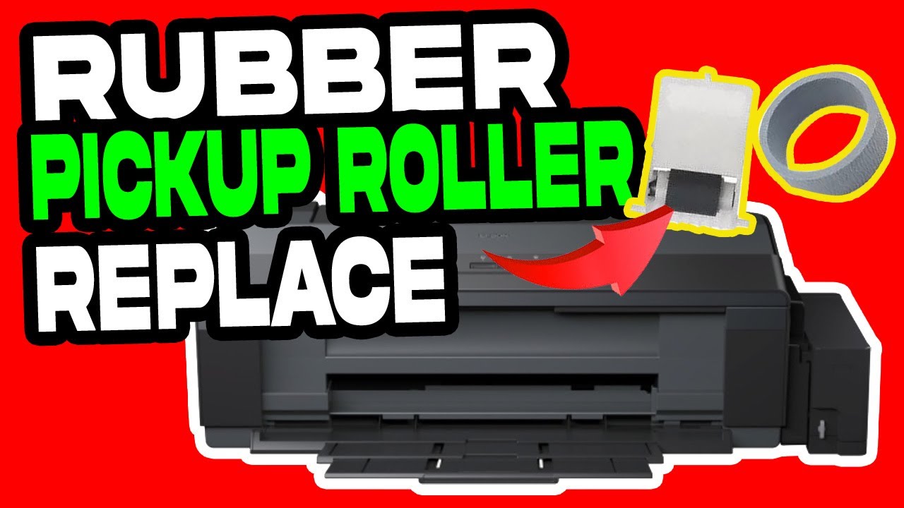 Rubber and Pickup roller Replacement Epson L1300 Part 3 (Madalas na