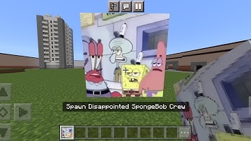 Disappointed SpongeBob Crew Nextbot Added | MCPE | CN_Part7_Addon