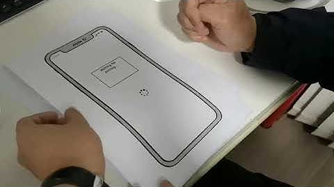 Fundamentals of Interaction Design Paper Prototype