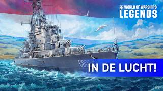 In the Sky | Dutch Cruiser Gameplay Reveal - World of Warships: Legends