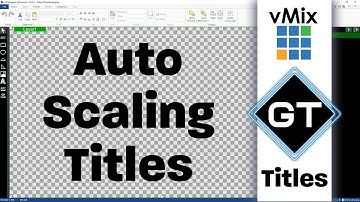 Auto Scaling Titles- How to use the Bounding feature in vMix GT now with Text Anchoring.
