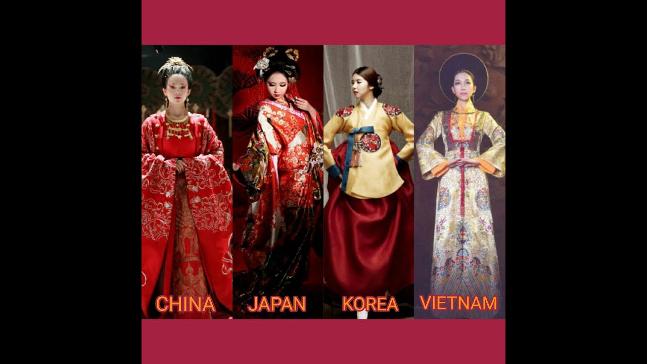 [Sinosphere] China, Japan, Korea, Vietnam Traditional Dresses