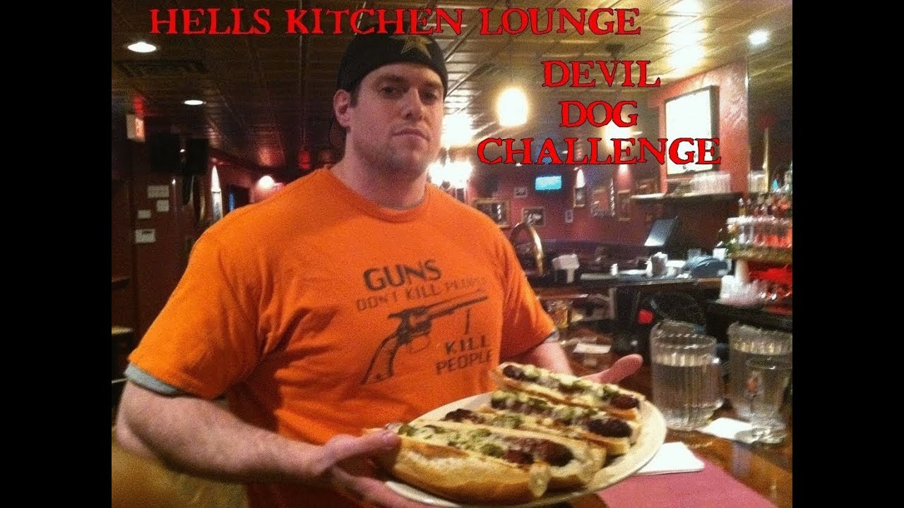 skippy62able olive oil Hell's Kitchen Lounge- Devil Dog Challenge
