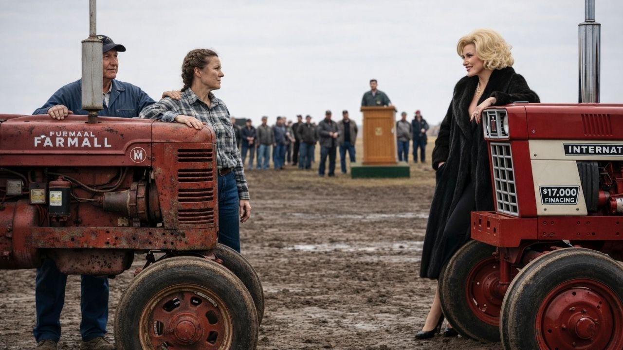 They Mocked Her Old Tractor “Junk” — The Ending Shocked Everyone