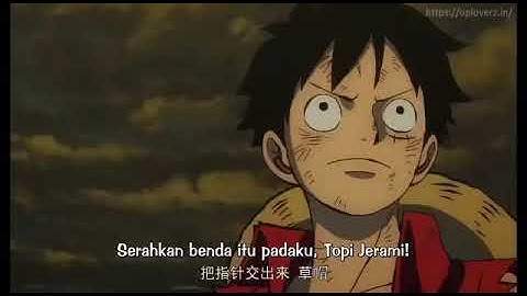 One piece Luffy destroy Eternal Pose moment!!