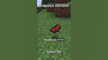 How To Craft A Saddle In Minecraft!