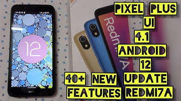 REDMI 7A PIXEL PLUS UI ANDROID12 CUSTOM ROM #customrom #redmi#customrom #redmi7a #android12#pine 🔥🔥🔥