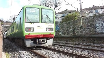 8520 Class DART Train number 8629 - Blackrock, Southbound