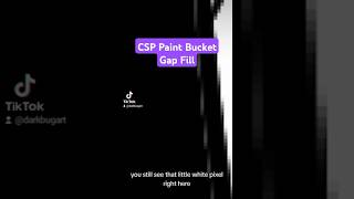 Clip Studio Paint Tips: Paint Bucket Gap Fill #clipstudiopaint #arttip #artstreamer