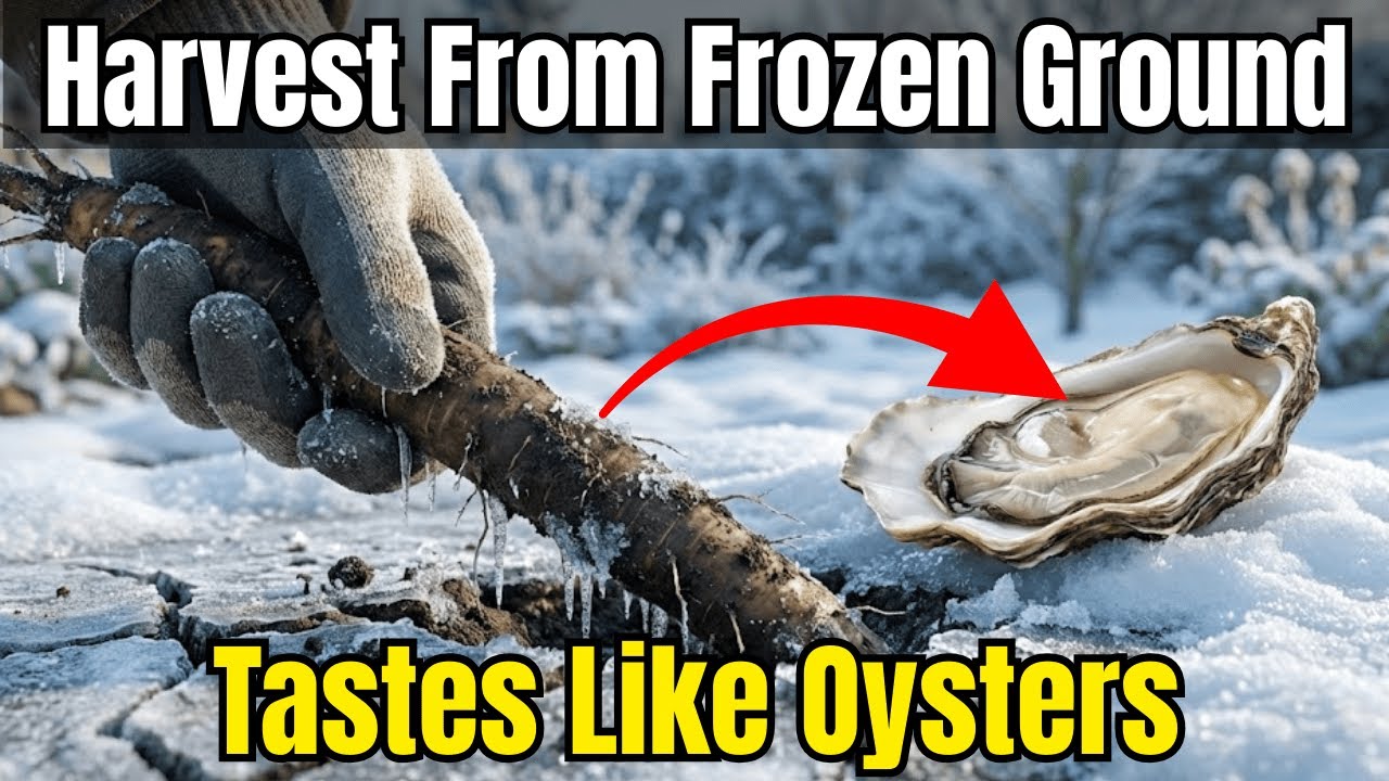 Tastes Like Seafood. The Weirdest Root You Can Grow