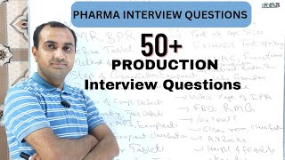 Production Interview Questions | Pharma Interview Questions | Production Pharmacist Questions Answer screenshot 5